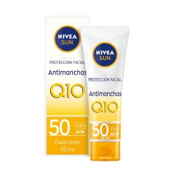 Sonnenschutzcreme für das Gesicht Nivea Anti Tache Weiß Spf 50 50 ml