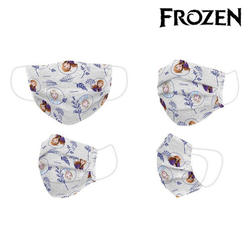 Hygienische Maske Frozen Für Kinder Grau