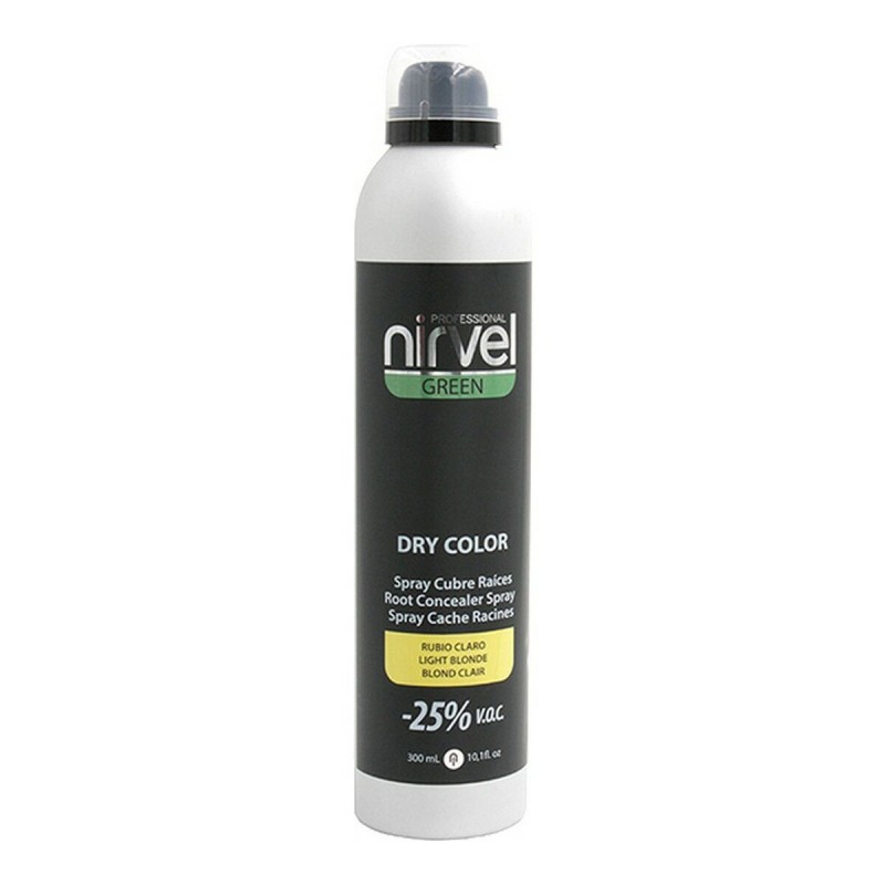 Ansatzspray für graues Haar Green Dry Color Nirvel NG6640 Helles Blond (300 ml)