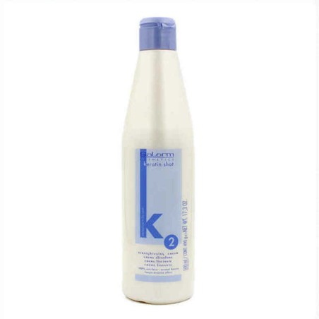 Glättende Haarcreme Keratin Shot Salerm Keratin Shot (500 ml)