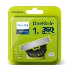 Ersatzklinge für Rasierer Philips OneBlade Schwarz/Grün