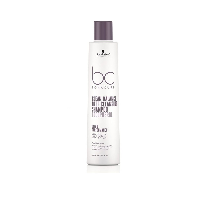 Shampoo Schwarzkopf Professional Bc New Clean Balance Deep Cleansing 250 ml