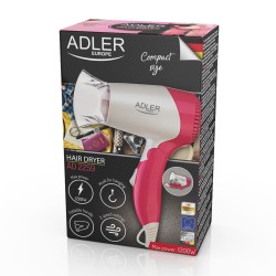 Fön Adler AD2259 Weiß/Rosa 1200 W